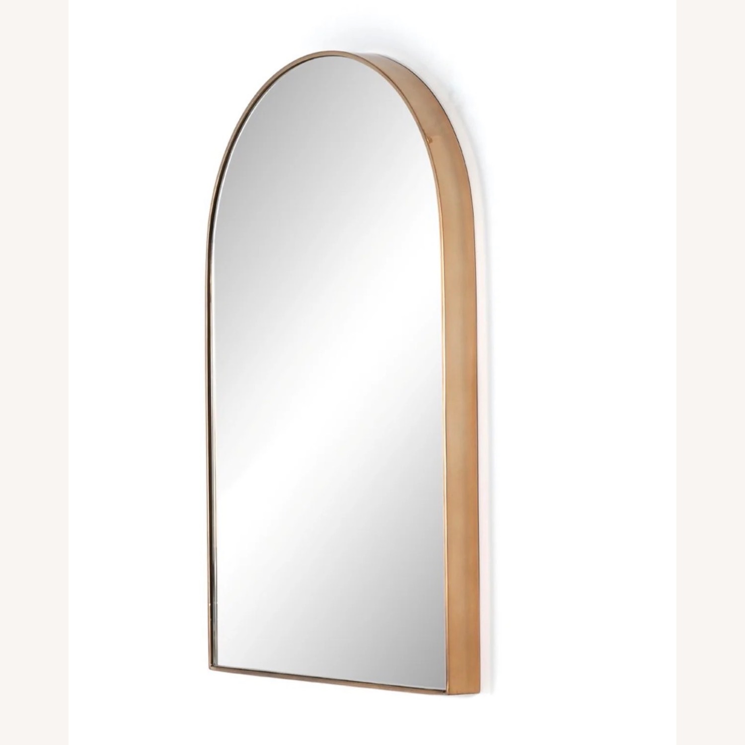 Four Hands Georgina Gold Brass Wall Mirror - image-2