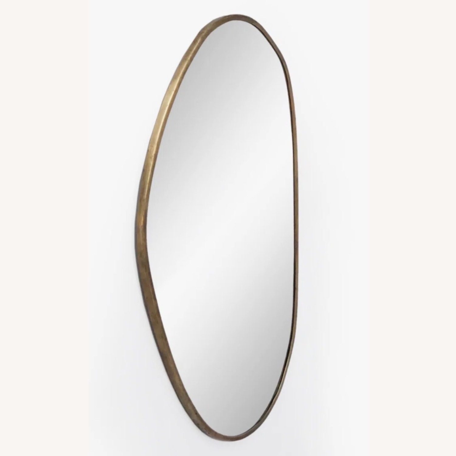 Four Hands Brinley Gold Brass Wall Mirror - image-2