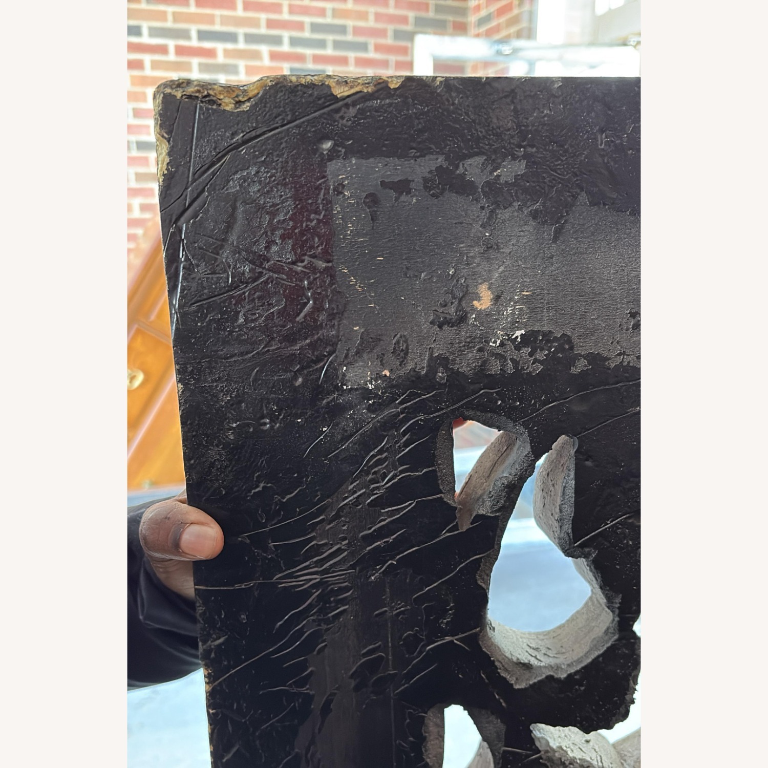 Vintage/Antique Finds Dark Brown Floor Mirror - image-15
