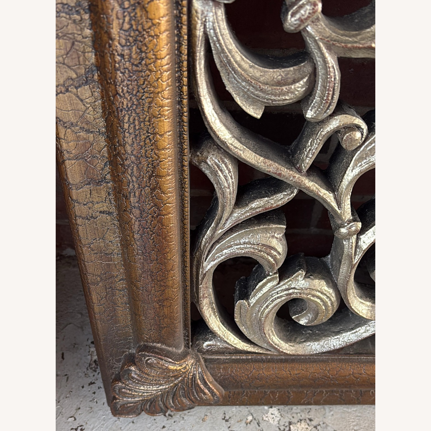 Vintage/Antique Finds Dark Brown Floor Mirror - image-13