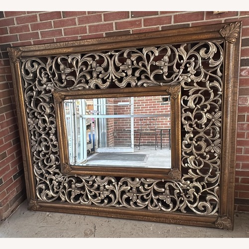Used Vintage/Antique Finds Dark Brown Floor Mirror for sale on AptDeco