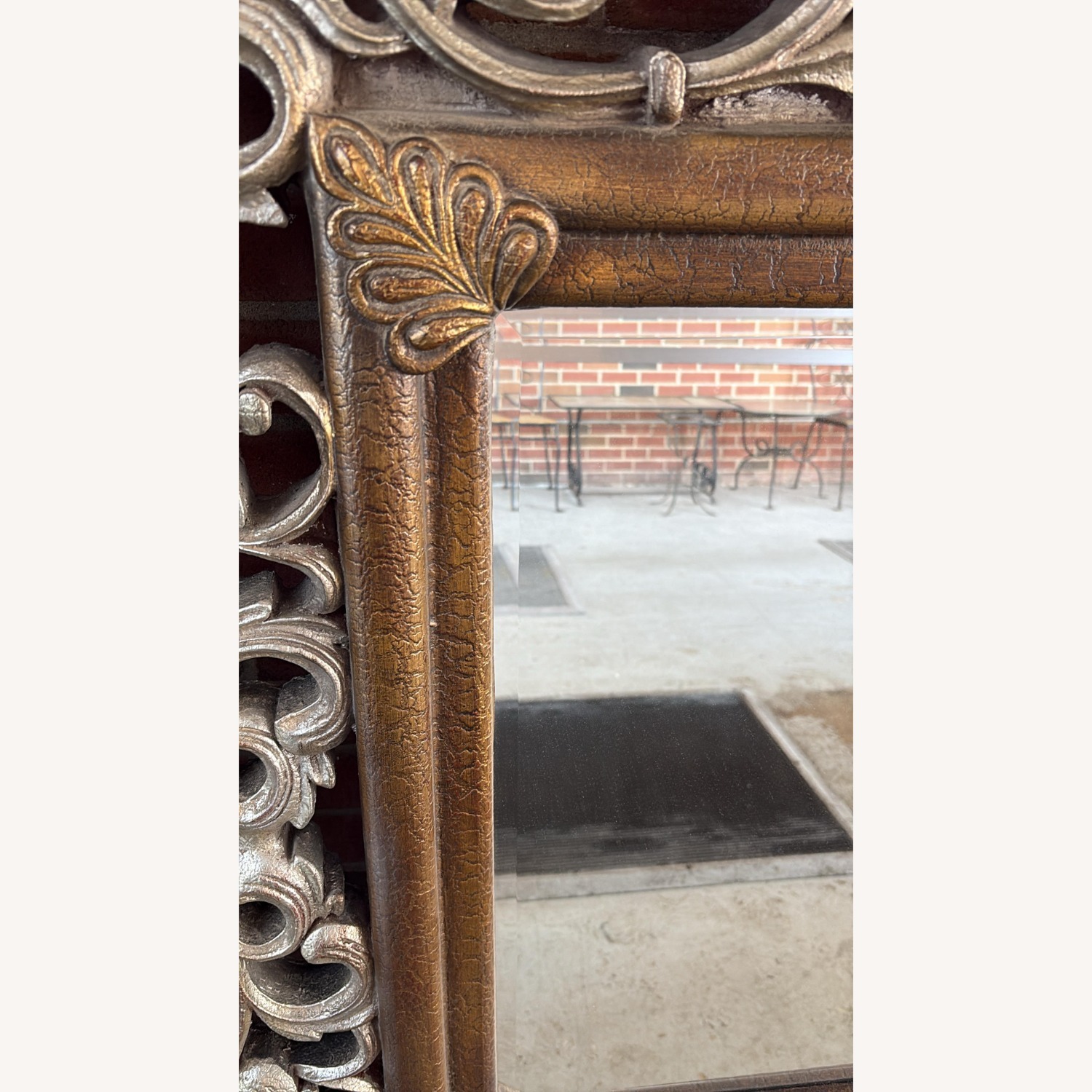 Vintage/Antique Finds Dark Brown Floor Mirror - image-16