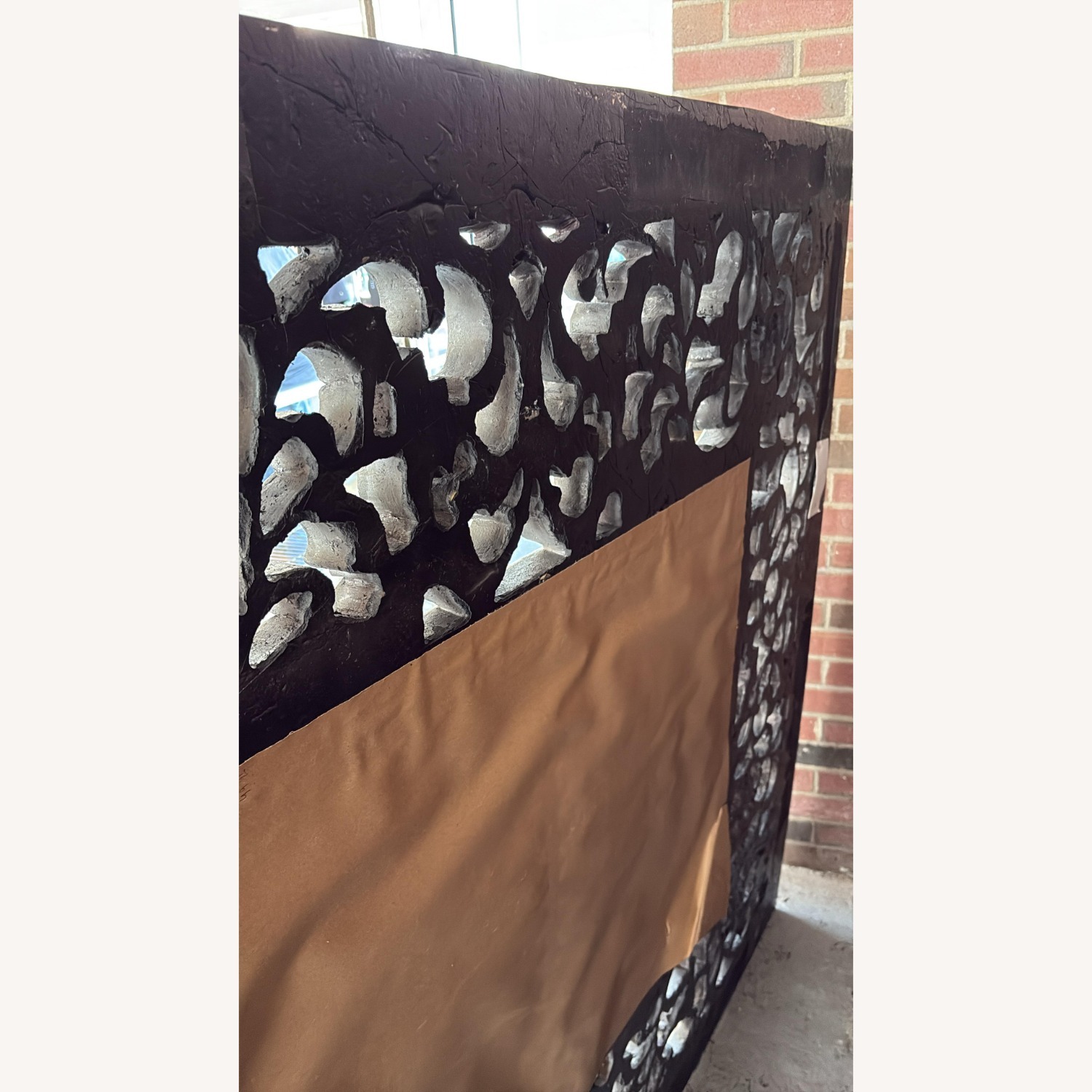 Vintage/Antique Finds Dark Brown Floor Mirror - image-7