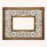 Vintage/Antique Finds Dark Brown Floor Mirror
