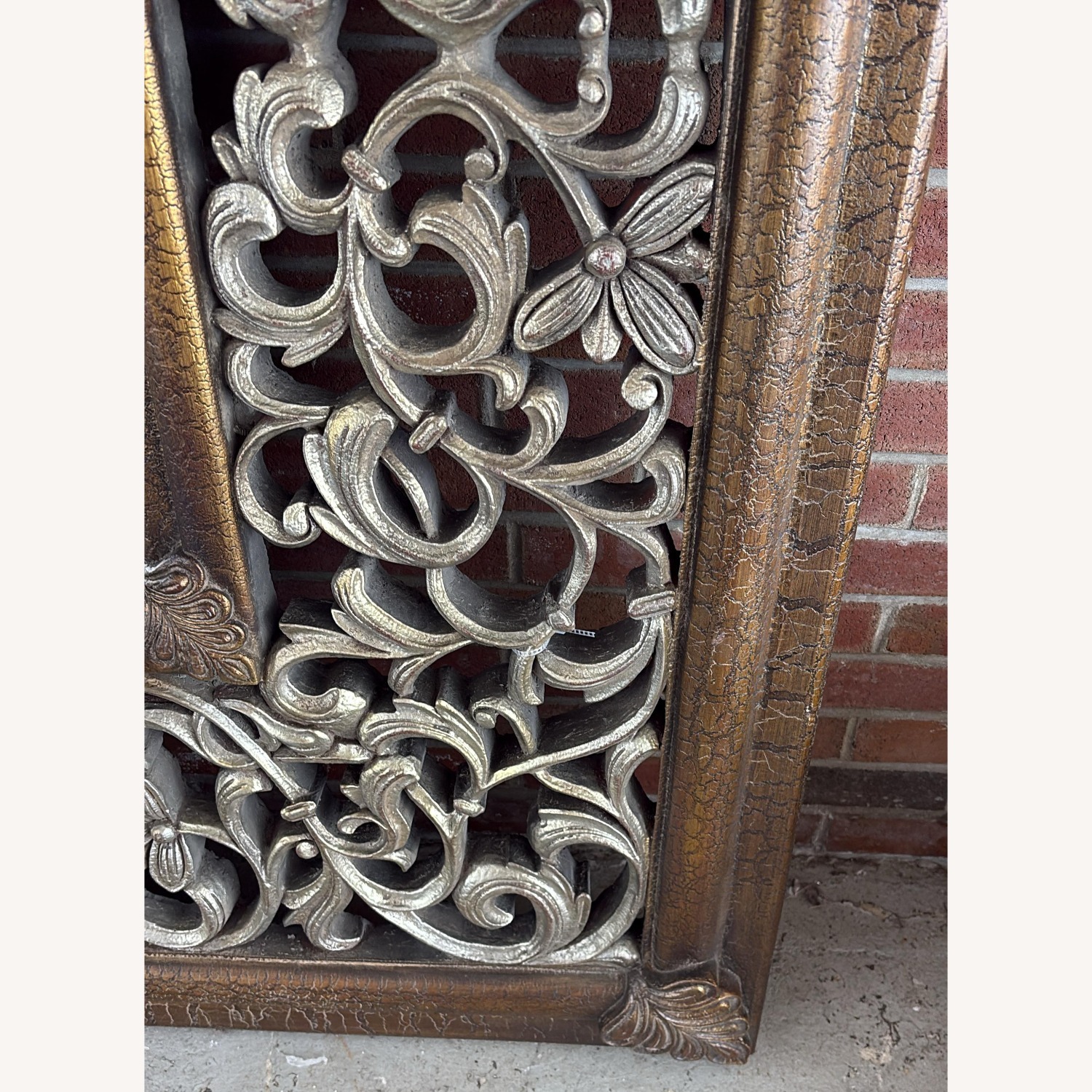 Vintage/Antique Finds Dark Brown Floor Mirror - image-12