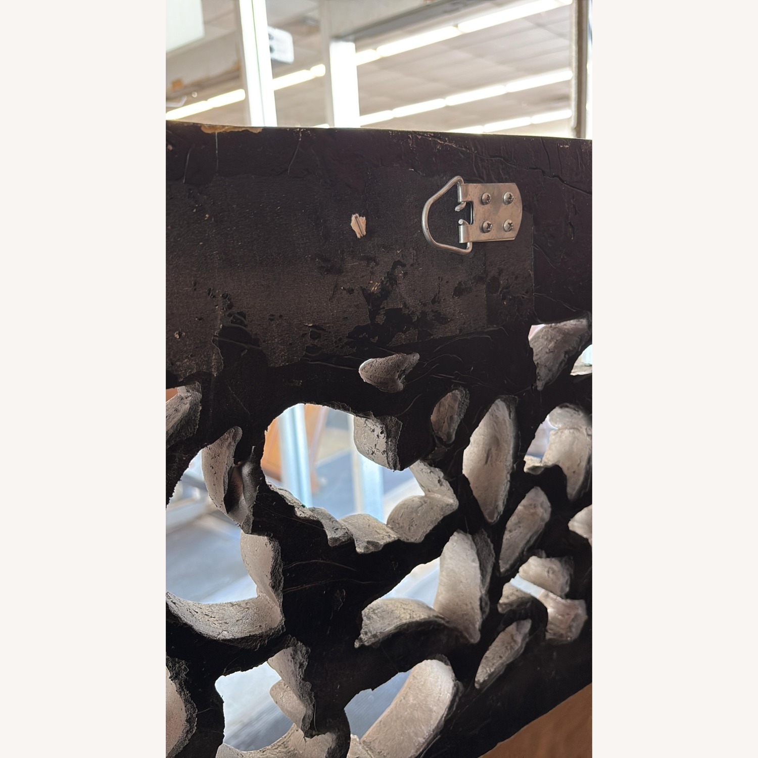 Vintage/Antique Finds Dark Brown Floor Mirror - image-8