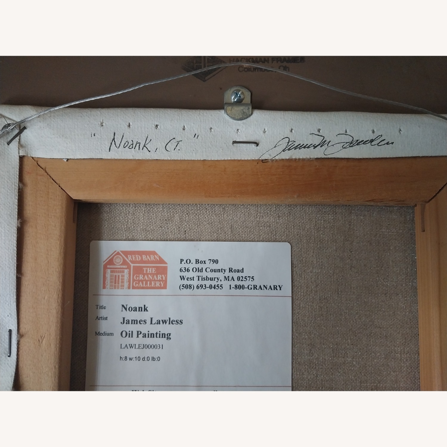 James Lawless Oil Painting “Noank" Wall Art - image-7