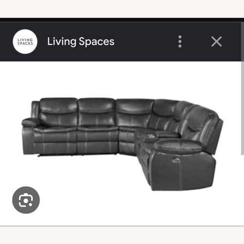 Used Living Spaces Dark Gray 3+ Piece Sectional for sale on AptDeco