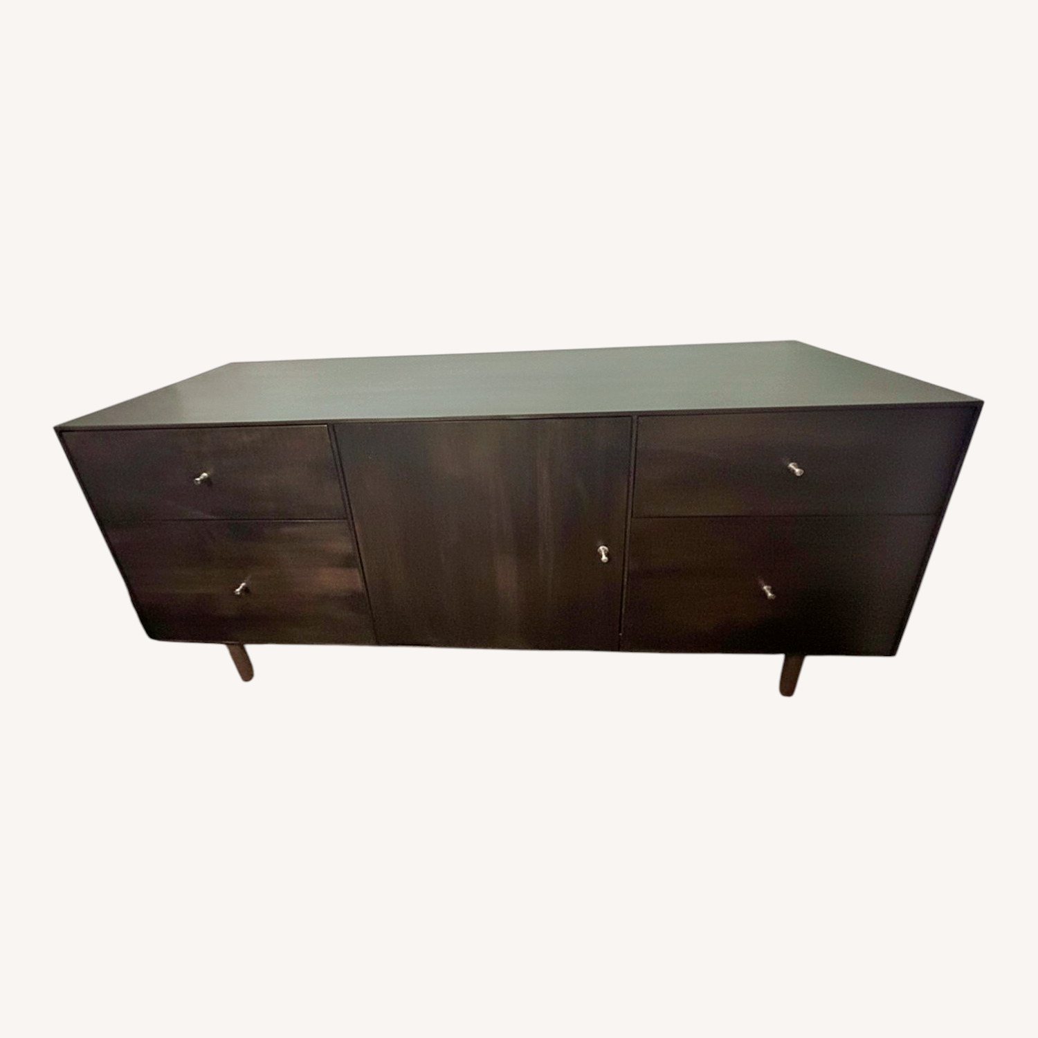 Room & Board Dark Gray Wood Sideboard - image-0
