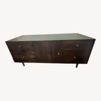 Room & Board Dark Gray Wood Sideboard