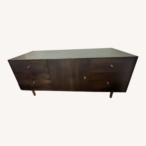 Used Room & Board Dark Gray Wood Sideboard for sale on AptDeco