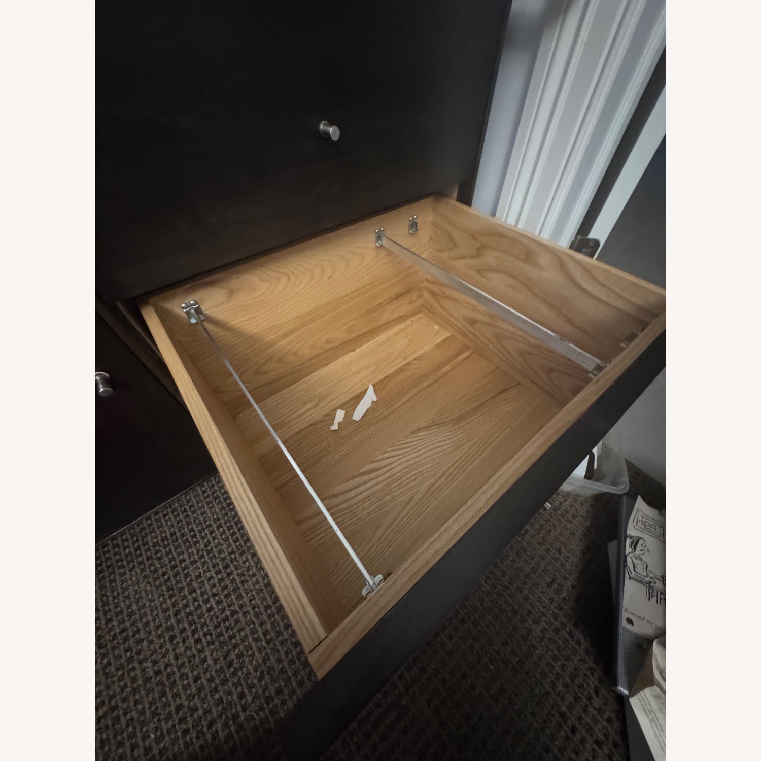 Room & Board Dark Gray Wood Sideboard - image-4