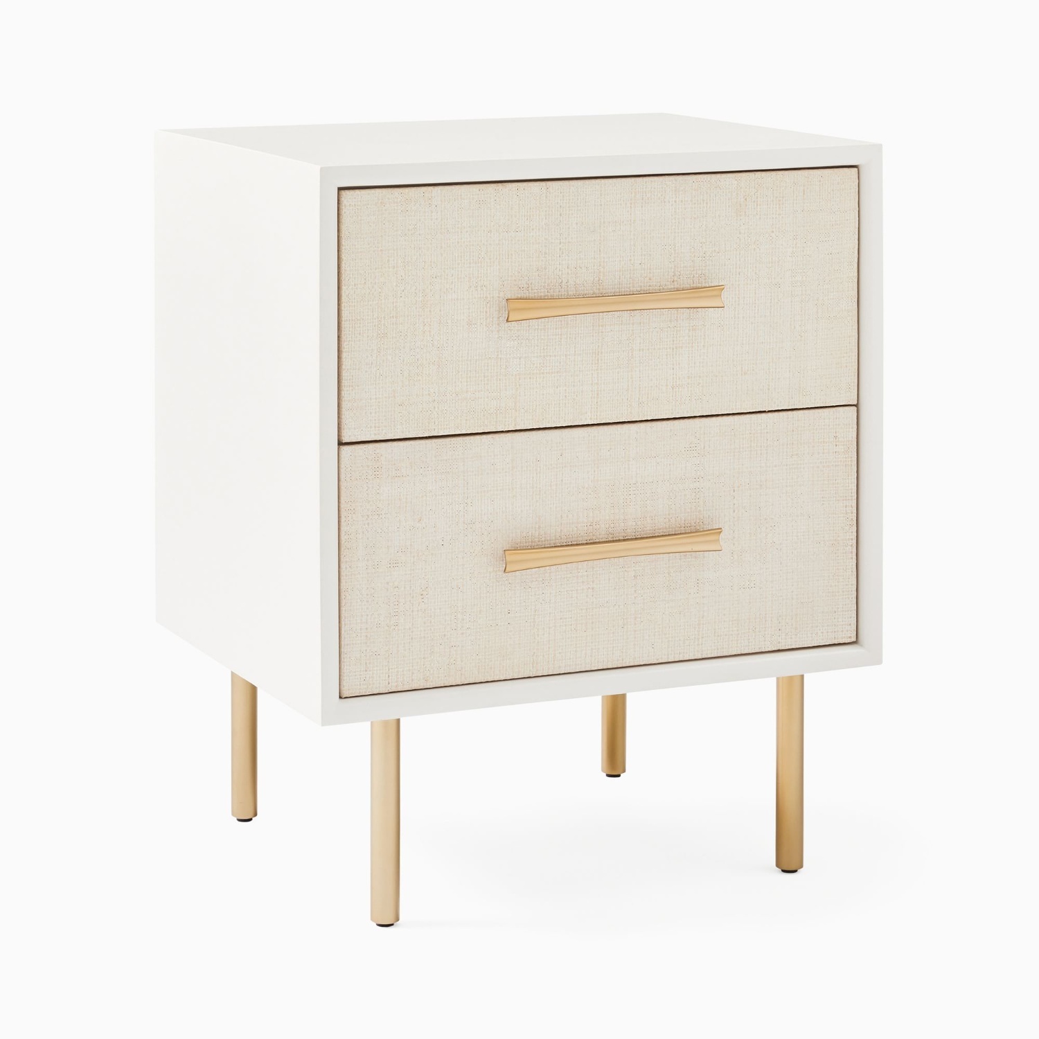 West Elm Margot Raffia Nightstand - image-5