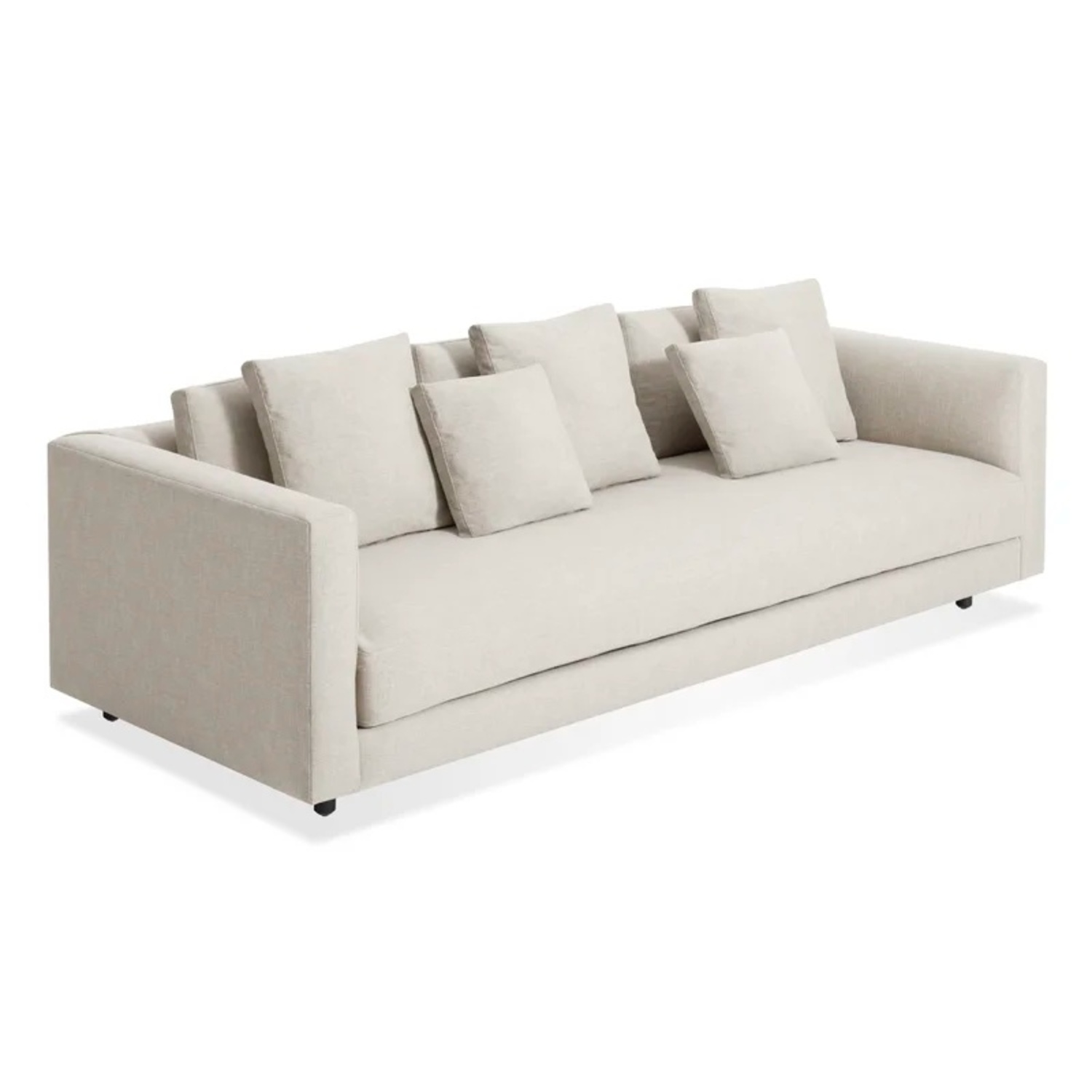 Blu Dot Five Hands Natural Fabric 3+ Seater Sofa - image-6