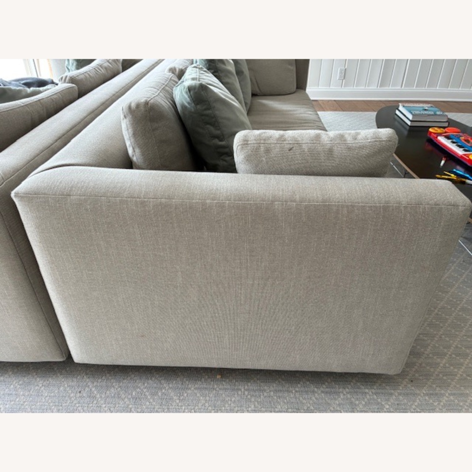 Blu Dot Five Hands Natural Fabric 3+ Seater Sofa - image-3