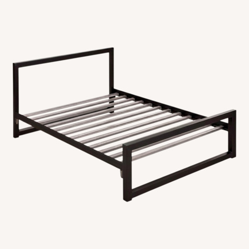 Used Piper Bed Frame in Natural Steel (Room and Board) for sale on AptDeco