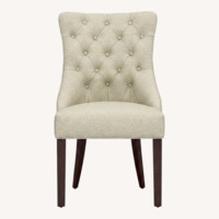 Pottery Barn Hayes Tufted Upholstered Chairs