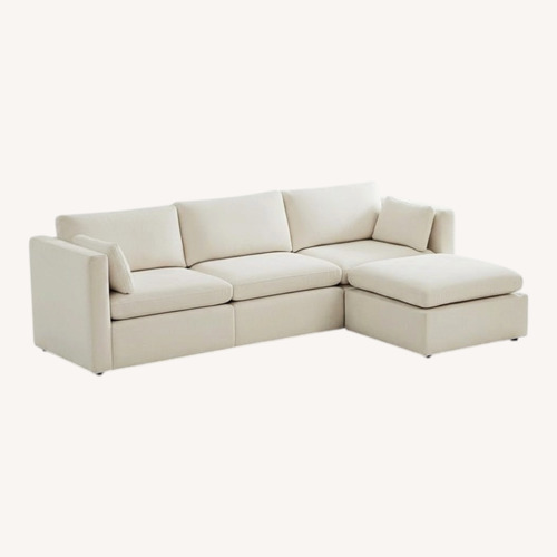 Used Chita Natural Fabric 3+ Piece Sectional for sale on AptDeco