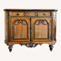 Vintage Sideboard with Detailed Woodwork