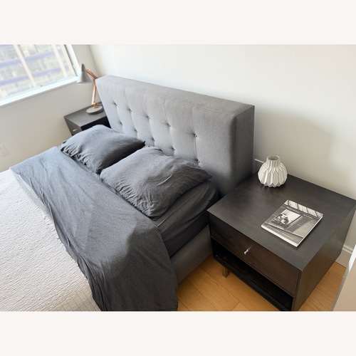 Used Room & Board Hudson Dark Brown Nightstands (set of 2) for sale on AptDeco