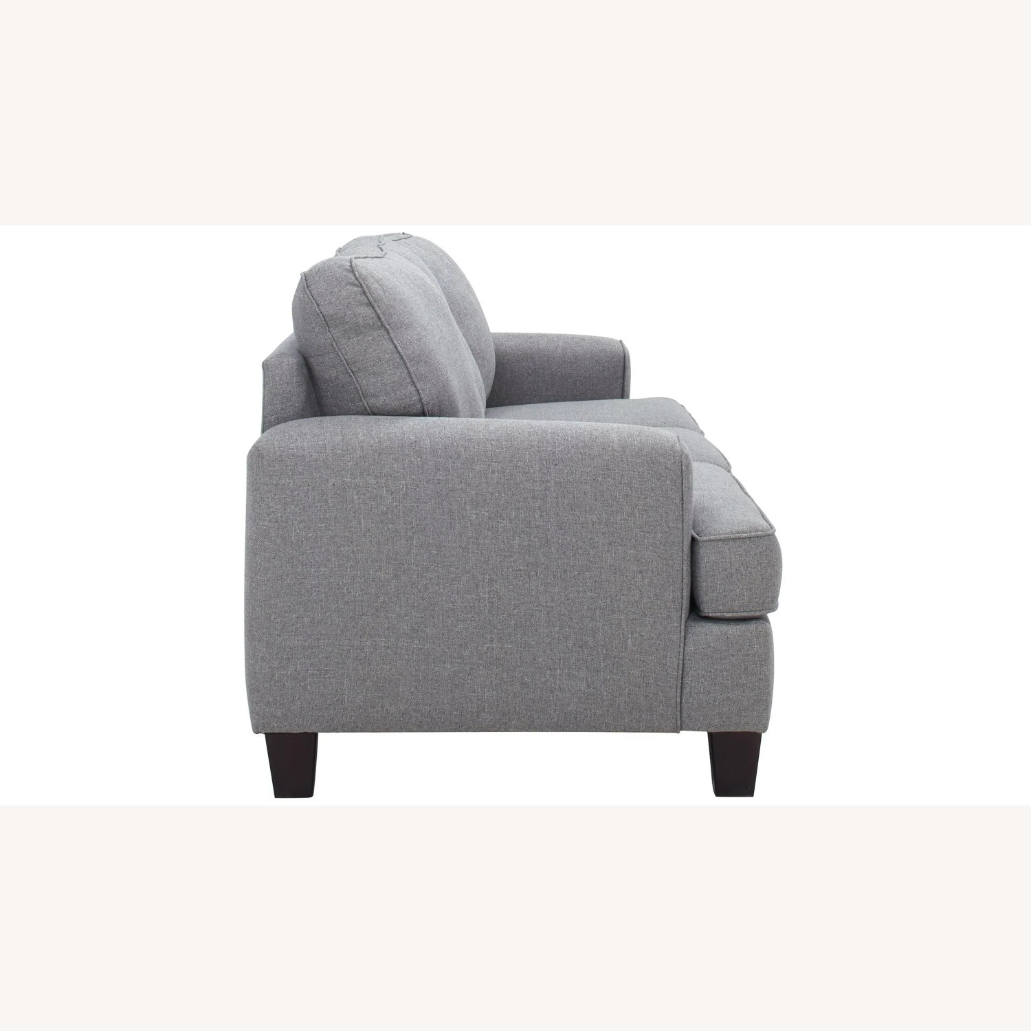 Alphie Light Gray Fabric 3+ Seater Sofa - image-4