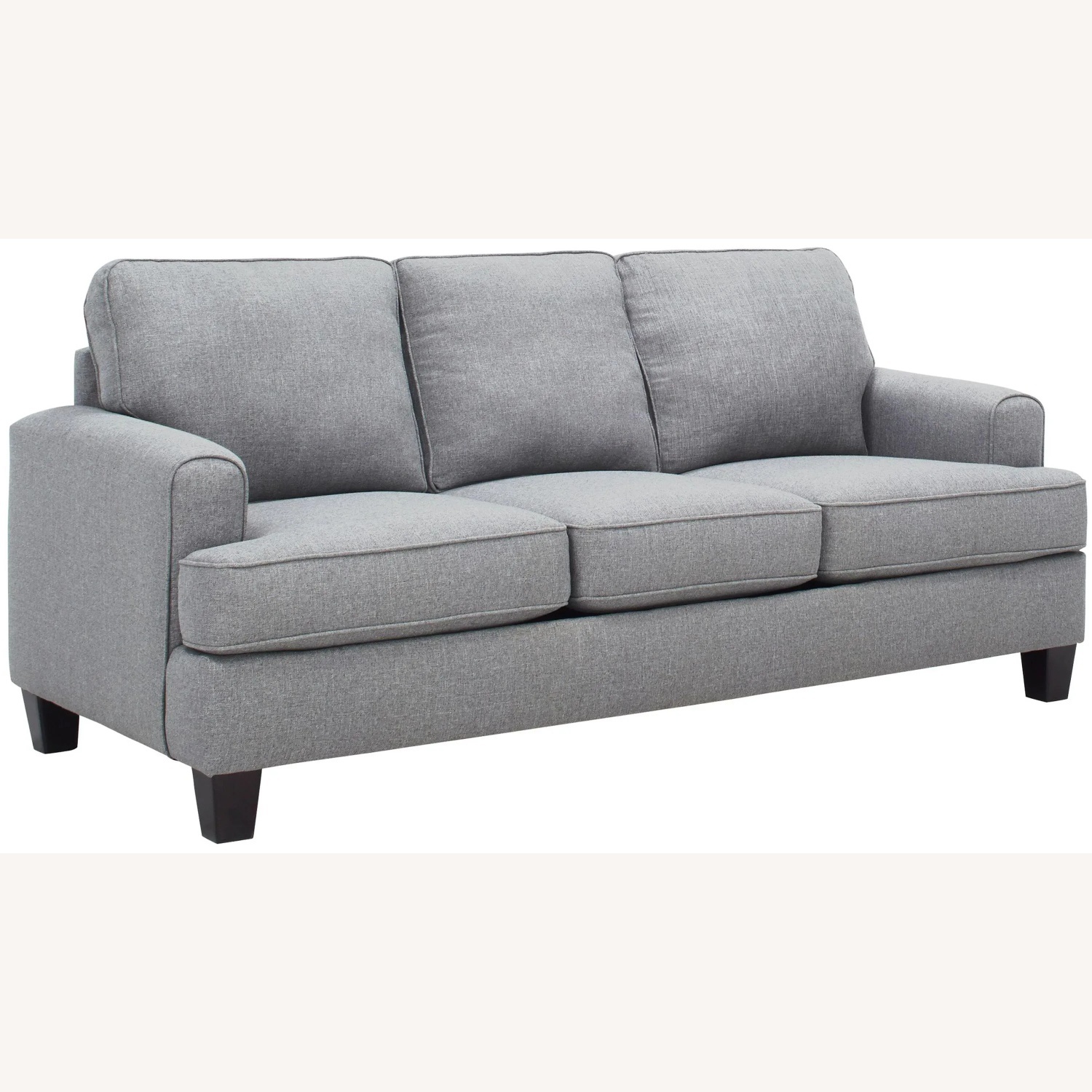 Alphie Light Gray Fabric 3+ Seater Sofa - image-7