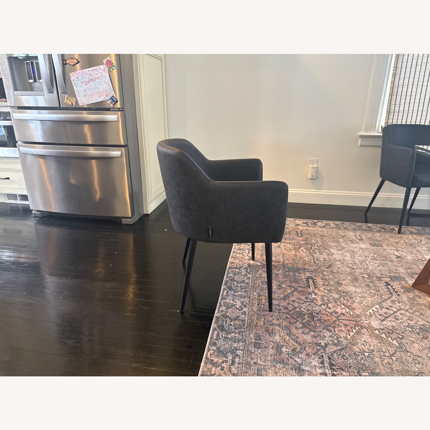 Dark Gray Accent Chairs - image-3