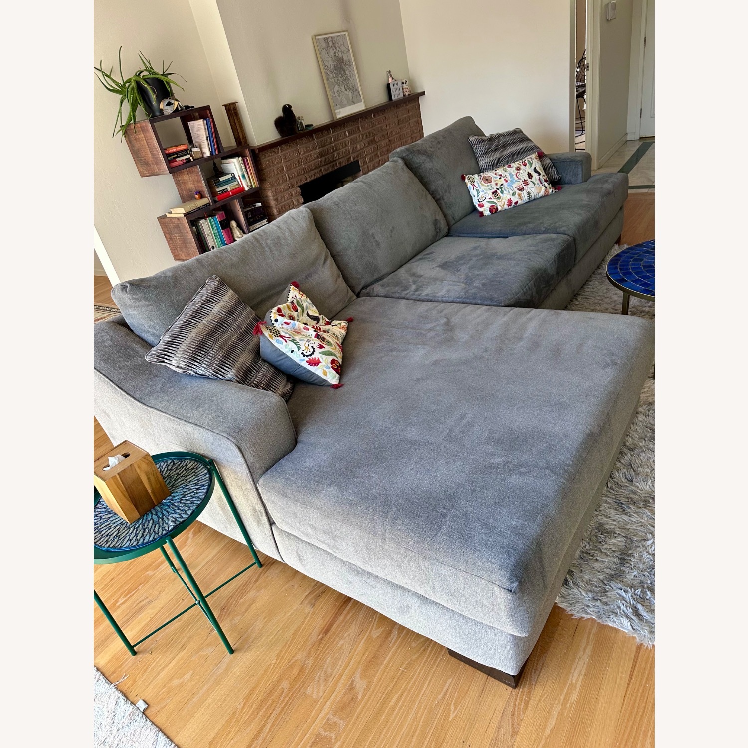 Deep Seat Sofa - 2 Piece Sectional - image-2