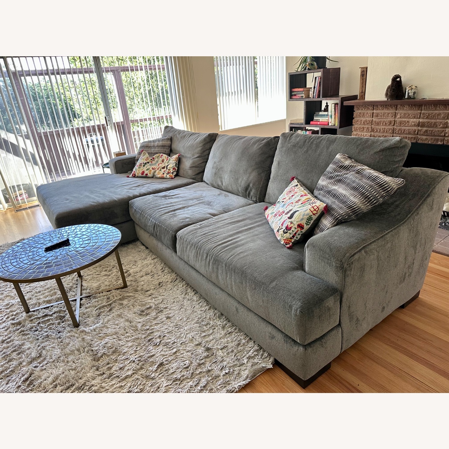 Deep Seat Sofa - 2 Piece Sectional - image-1