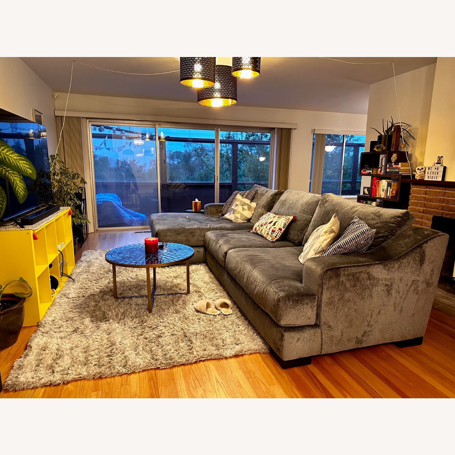 Deep Seat Sofa - 2 Piece Sectional - image-3