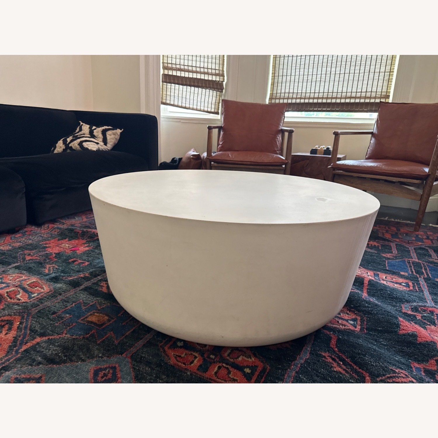 CB2 White Coffee Table - image-3