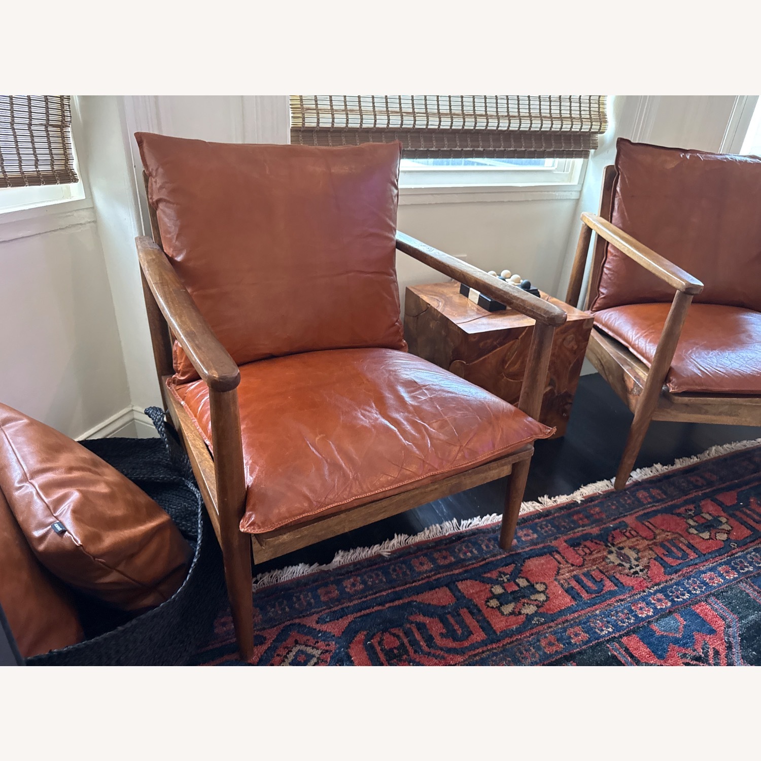 Wayfair Orange Armchair - image-1