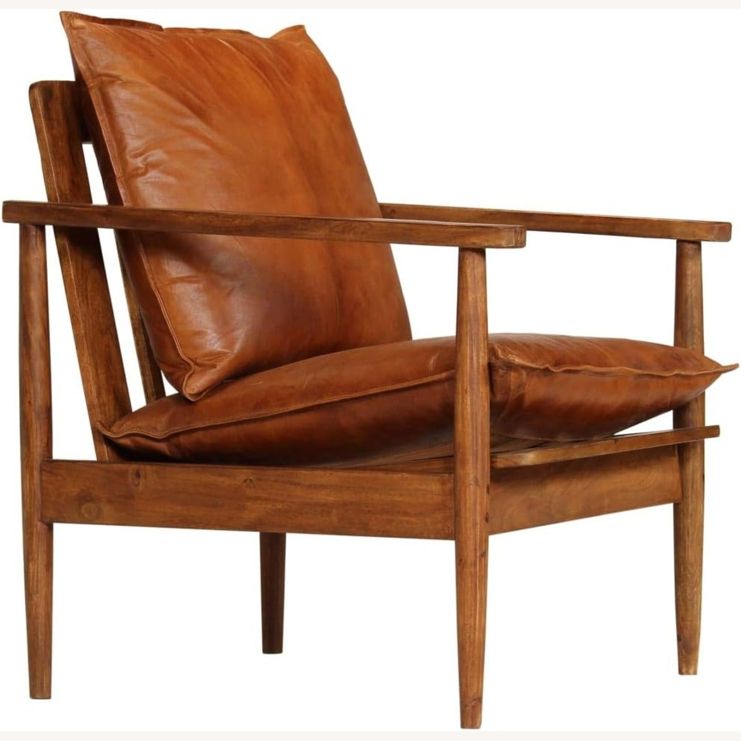 Wayfair Orange Armchair - image-4
