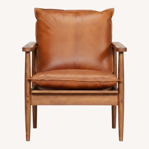 Used Wayfair Orange Armchair for sale on AptDeco