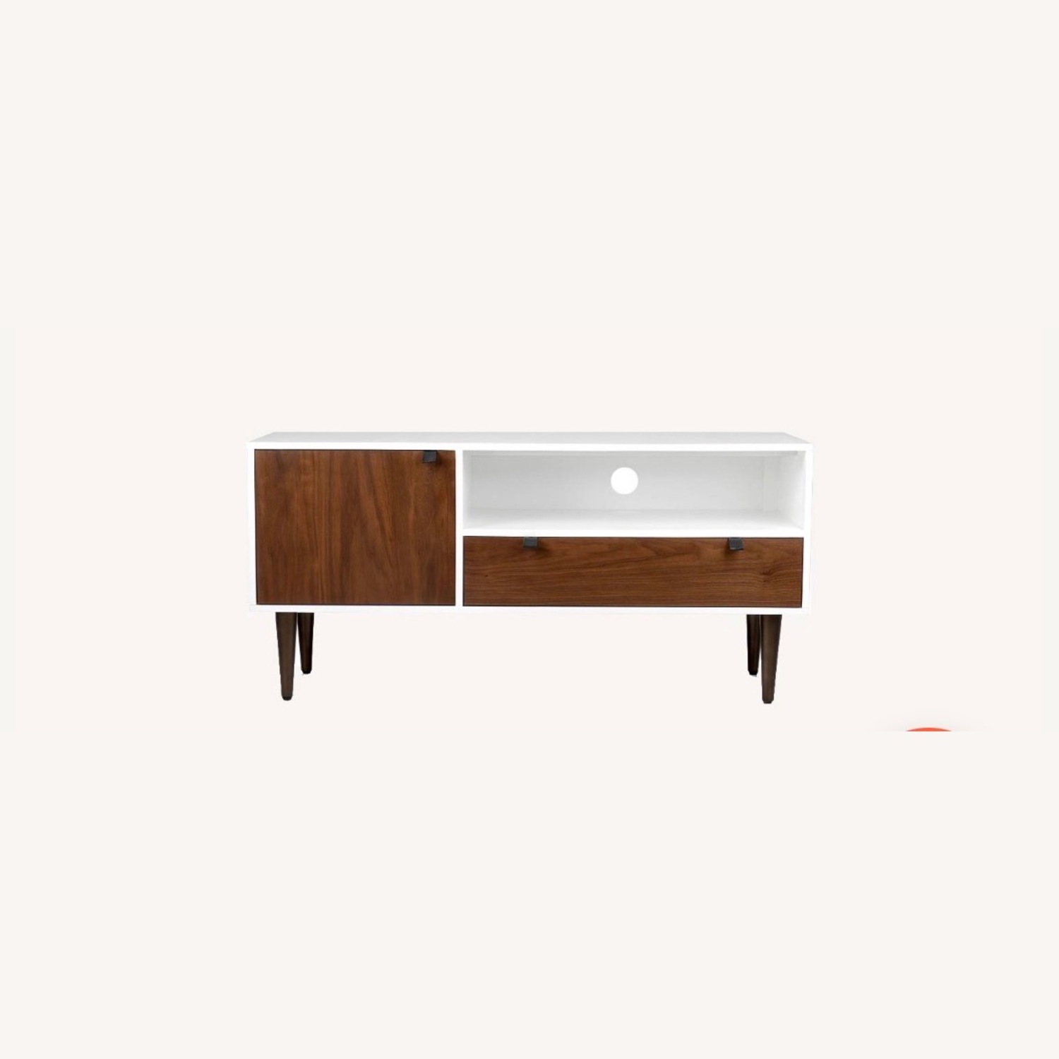 Article Envelo White Walnut 48" Media TV Unit - image-1