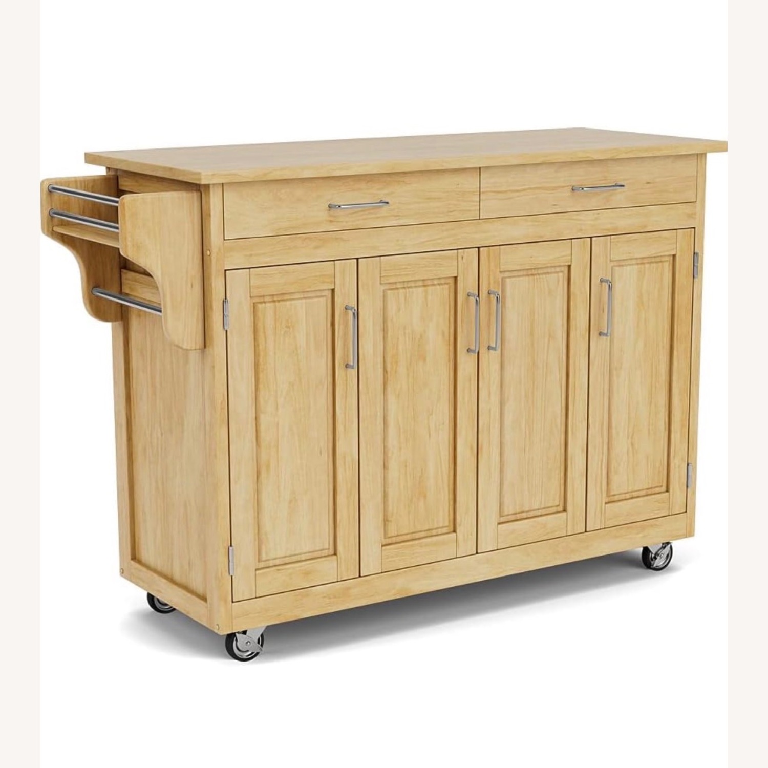 Homestyles Furniture Light Brown Kitchen Island - image-1