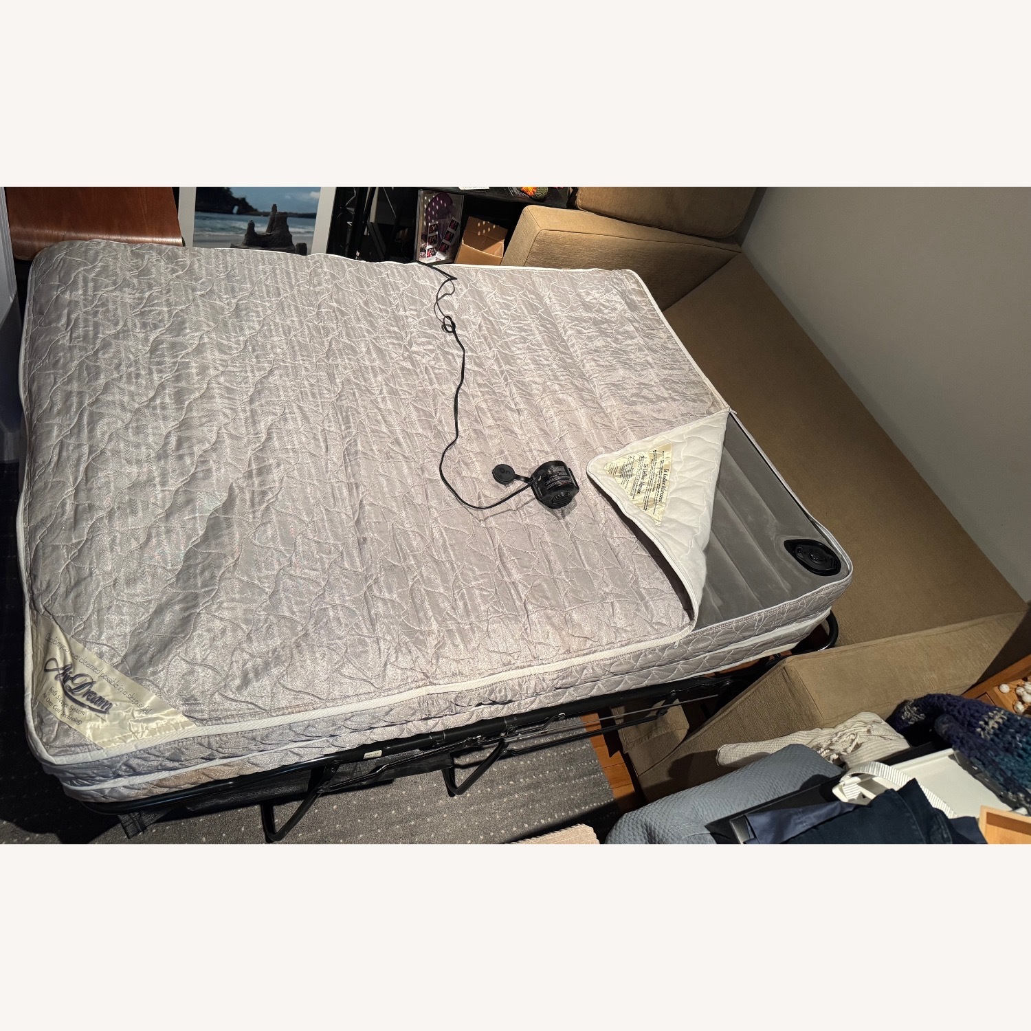 Room & Board Light Brown Fabric 73" Sleeper Sofa - image-4