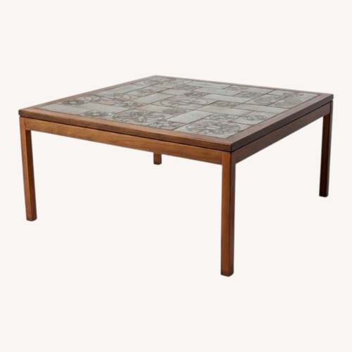 Used Sallingboe Danish Coffee Tile Table for sale on AptDeco