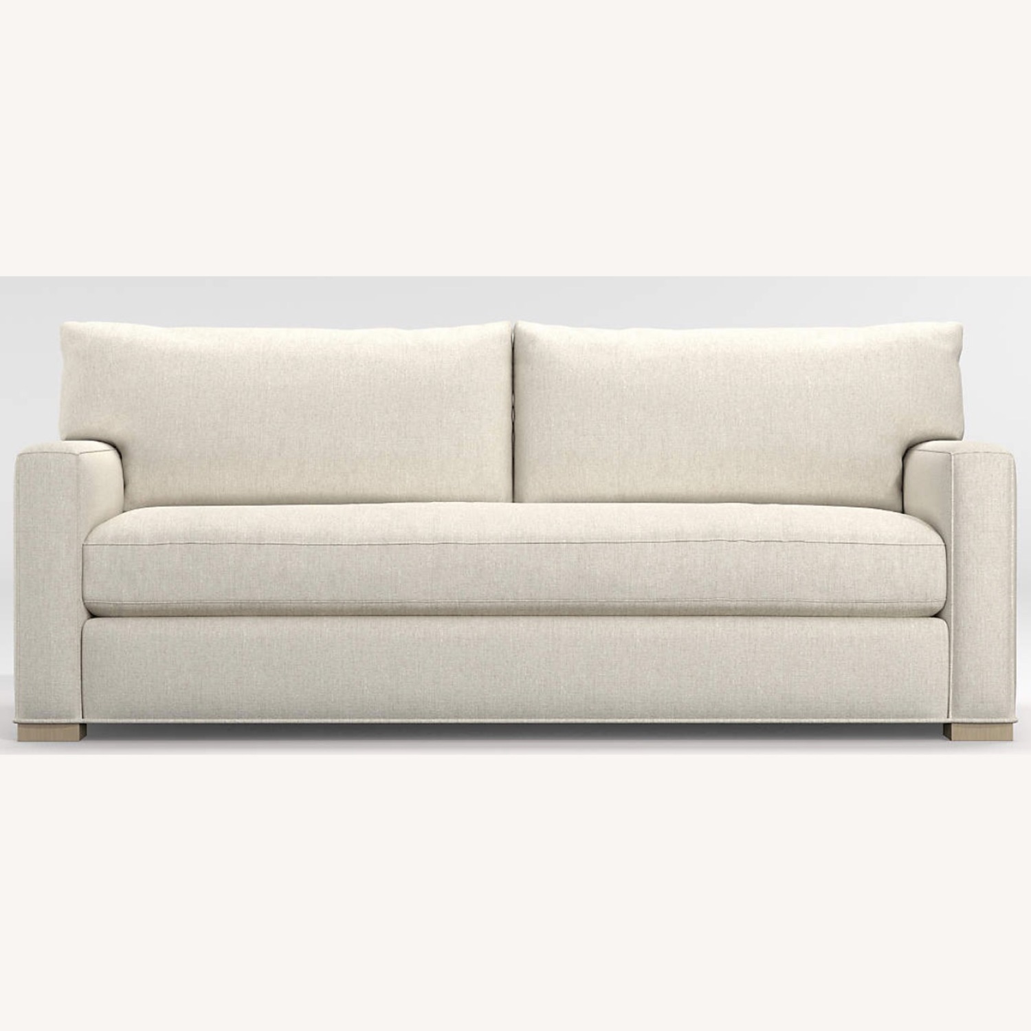 Crate & Barrel Pearl Axis Bench Sofa - image-1