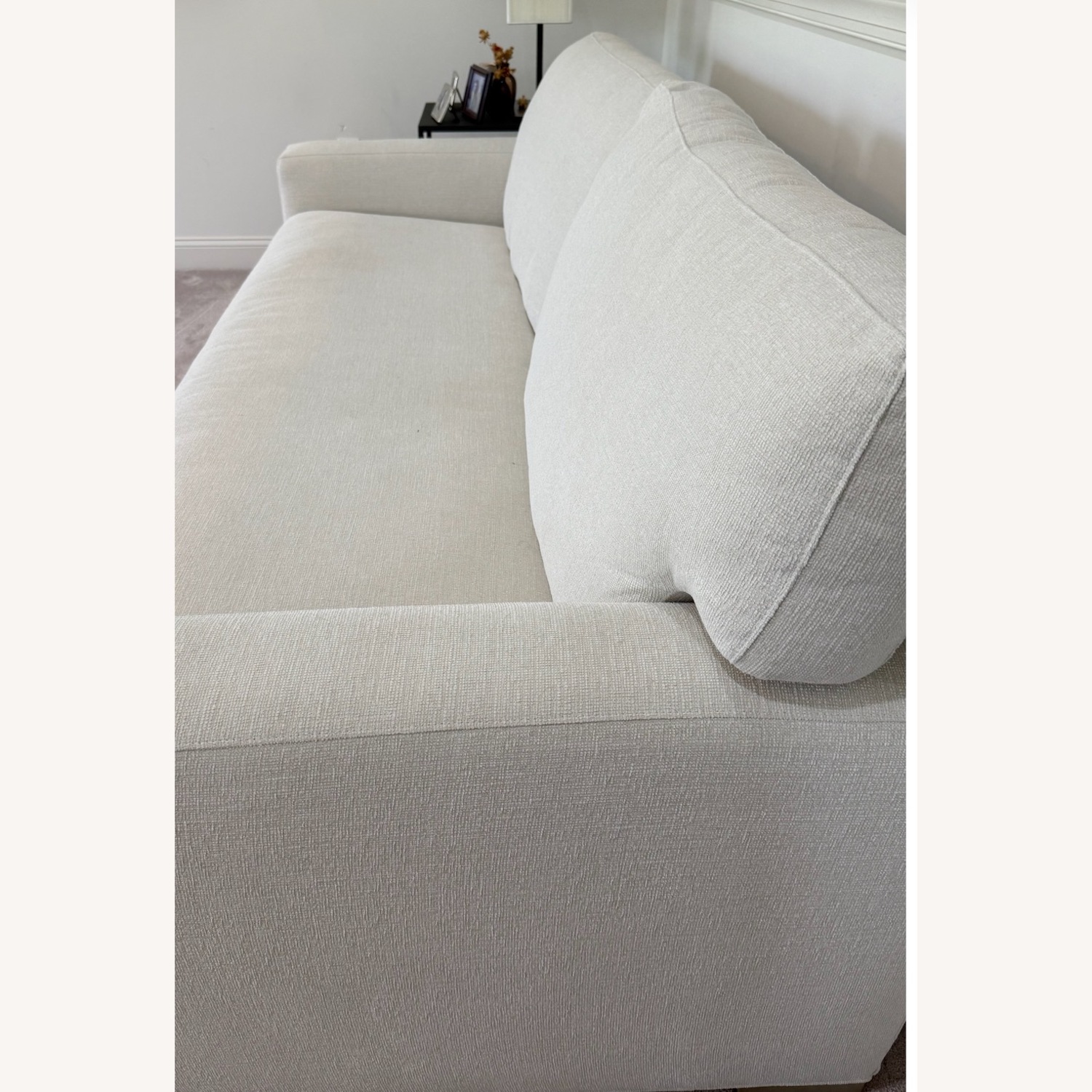 Crate & Barrel Pearl Axis Bench Sofa - image-2
