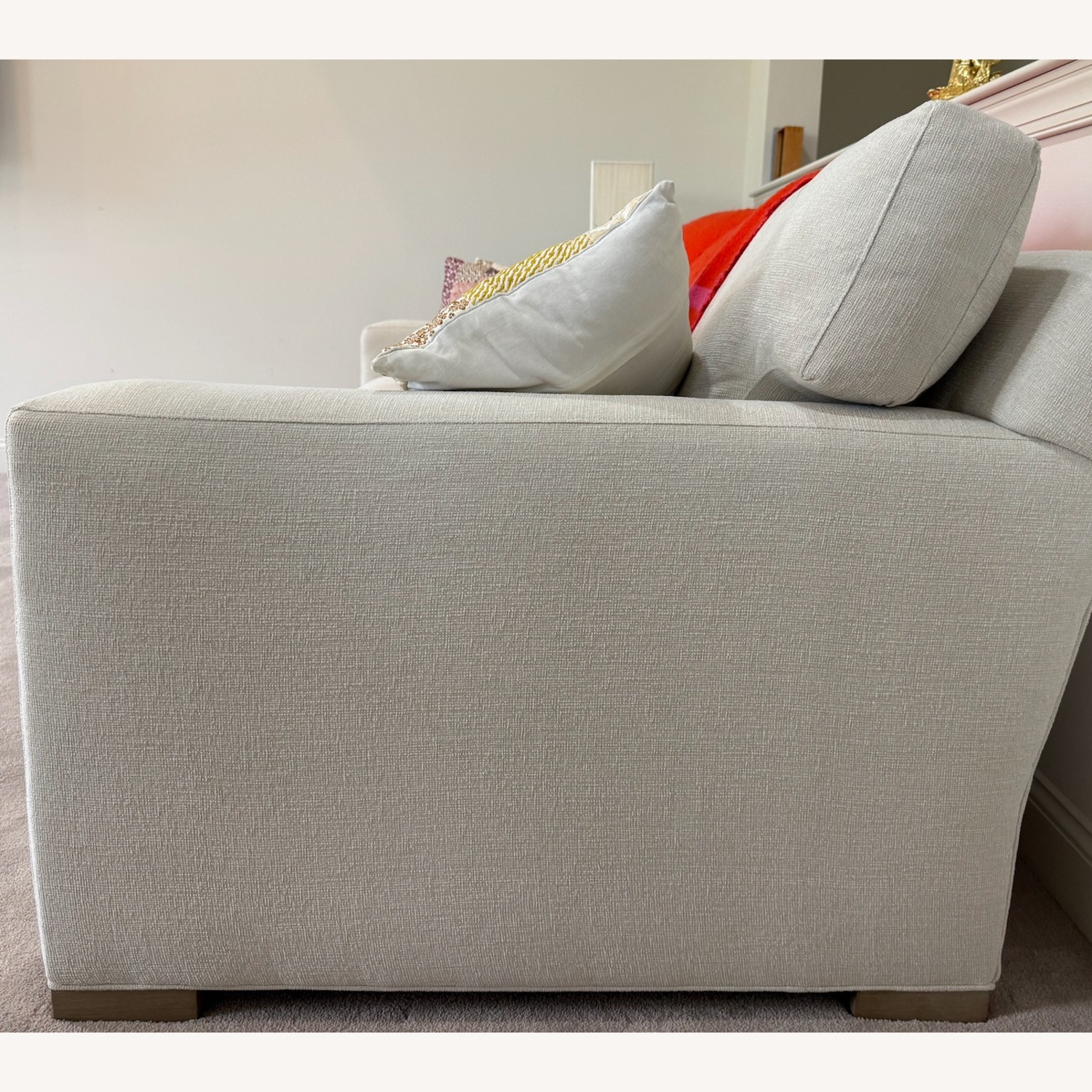 Crate & Barrel Pearl Axis Bench Sofa - image-3