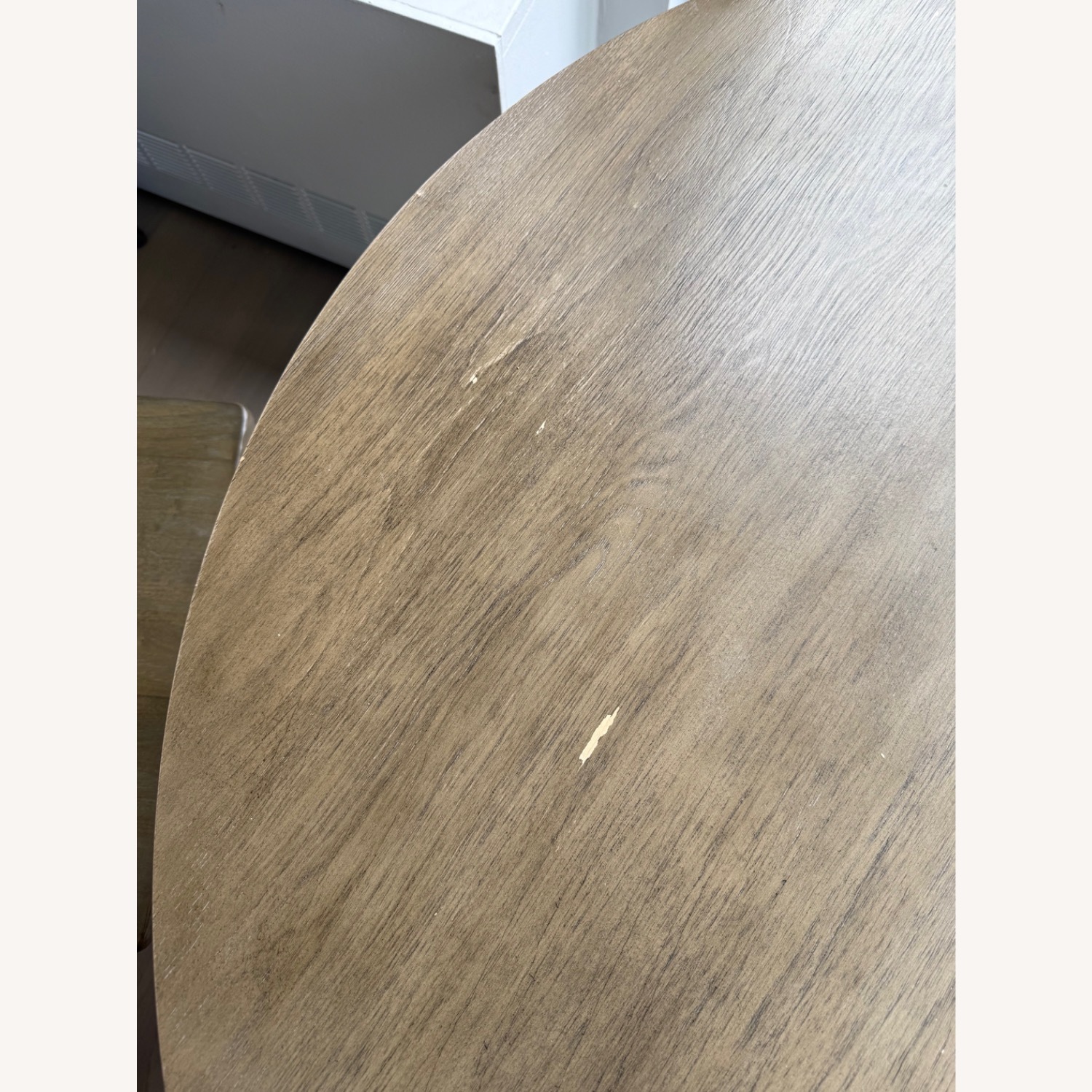 Pottery Barn Owen Extendable Table + Gray Chairs - image-4