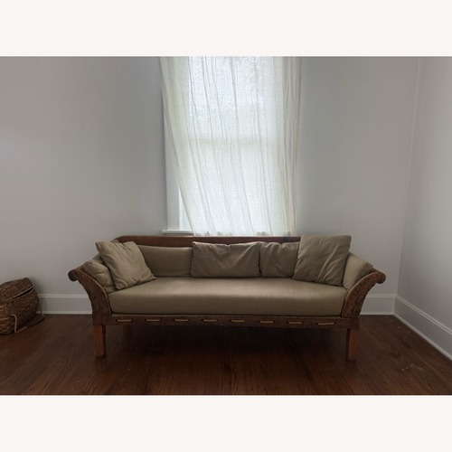 Used Rare Antique 19th-Century New England Rope Sofa for sale on AptDeco