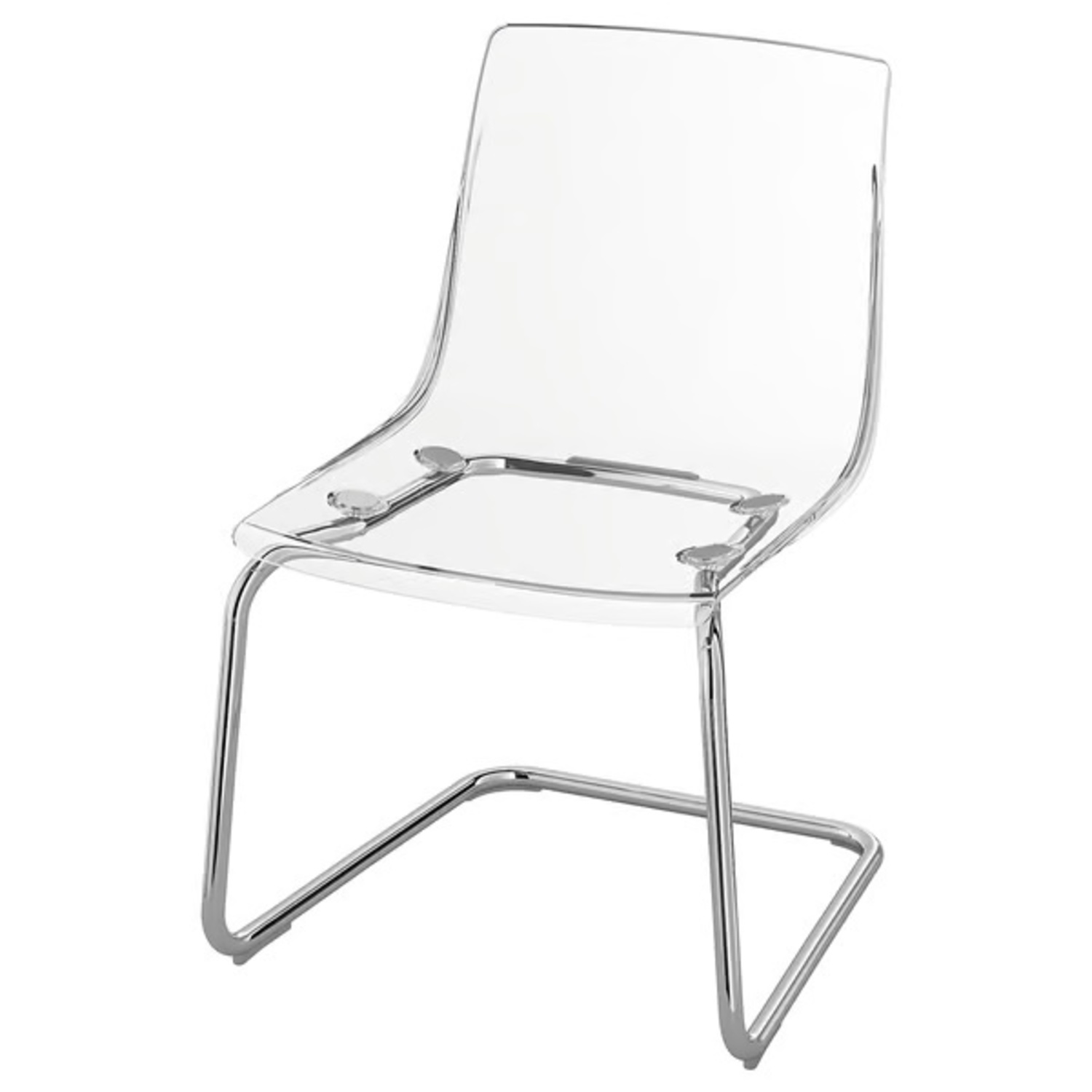 CB2 Transparent Dining Chairs - image-4