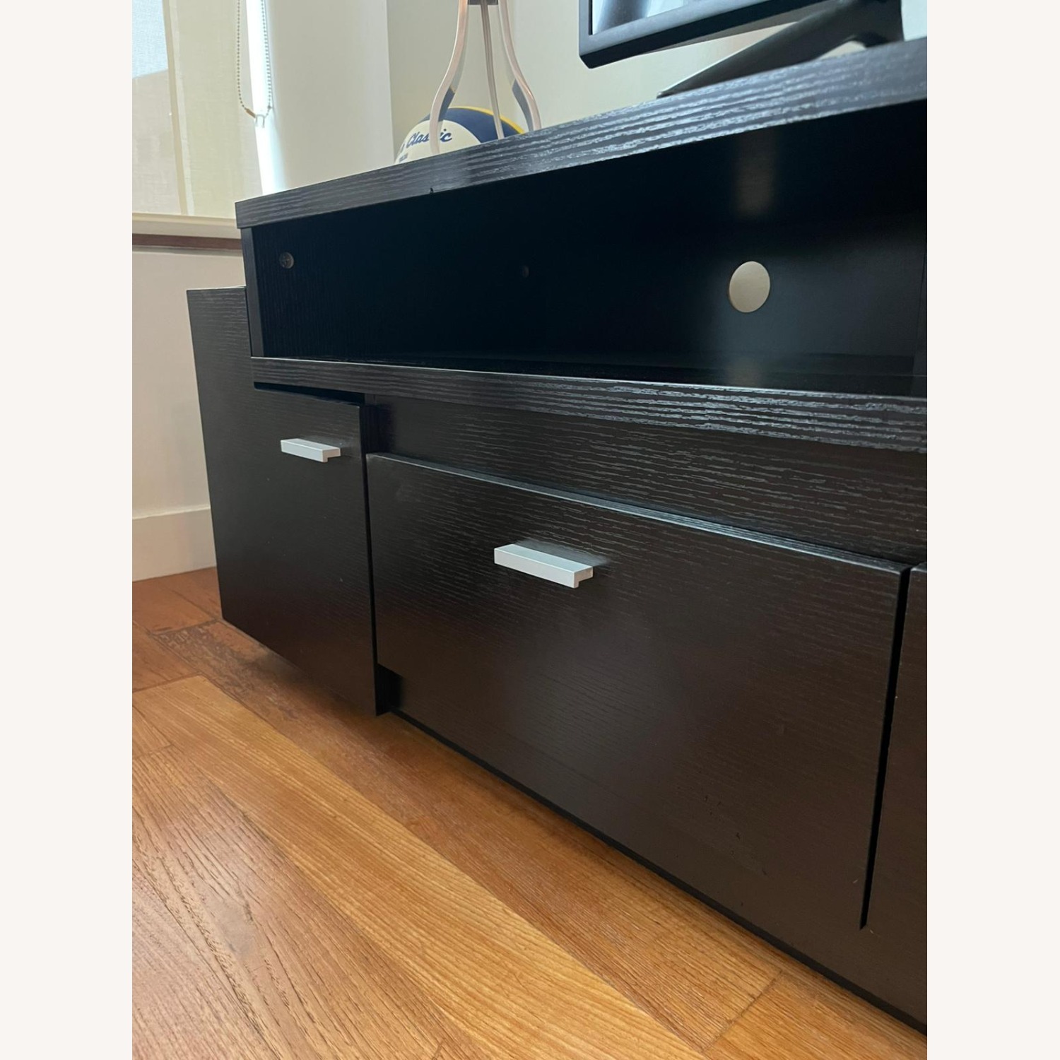 ioHOMES Coley Dark Brown Modern 3-Drawer TV Stand - image-3