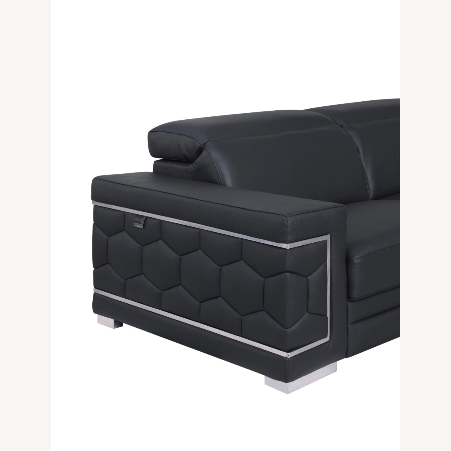 Favo Italian Leather Match Sectional - image-4