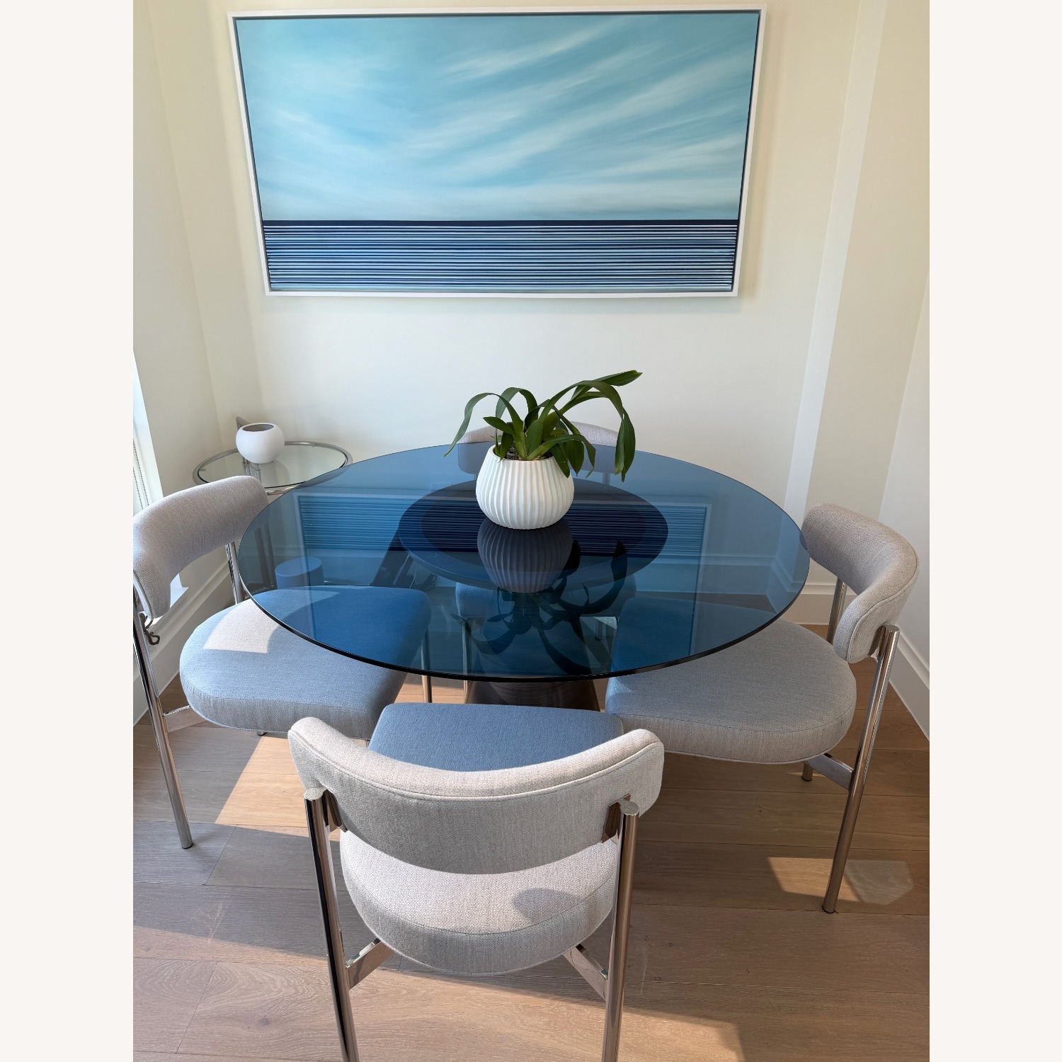 Mitchell Gold + Bob Williams Addie Silver Dining Sets - image-2