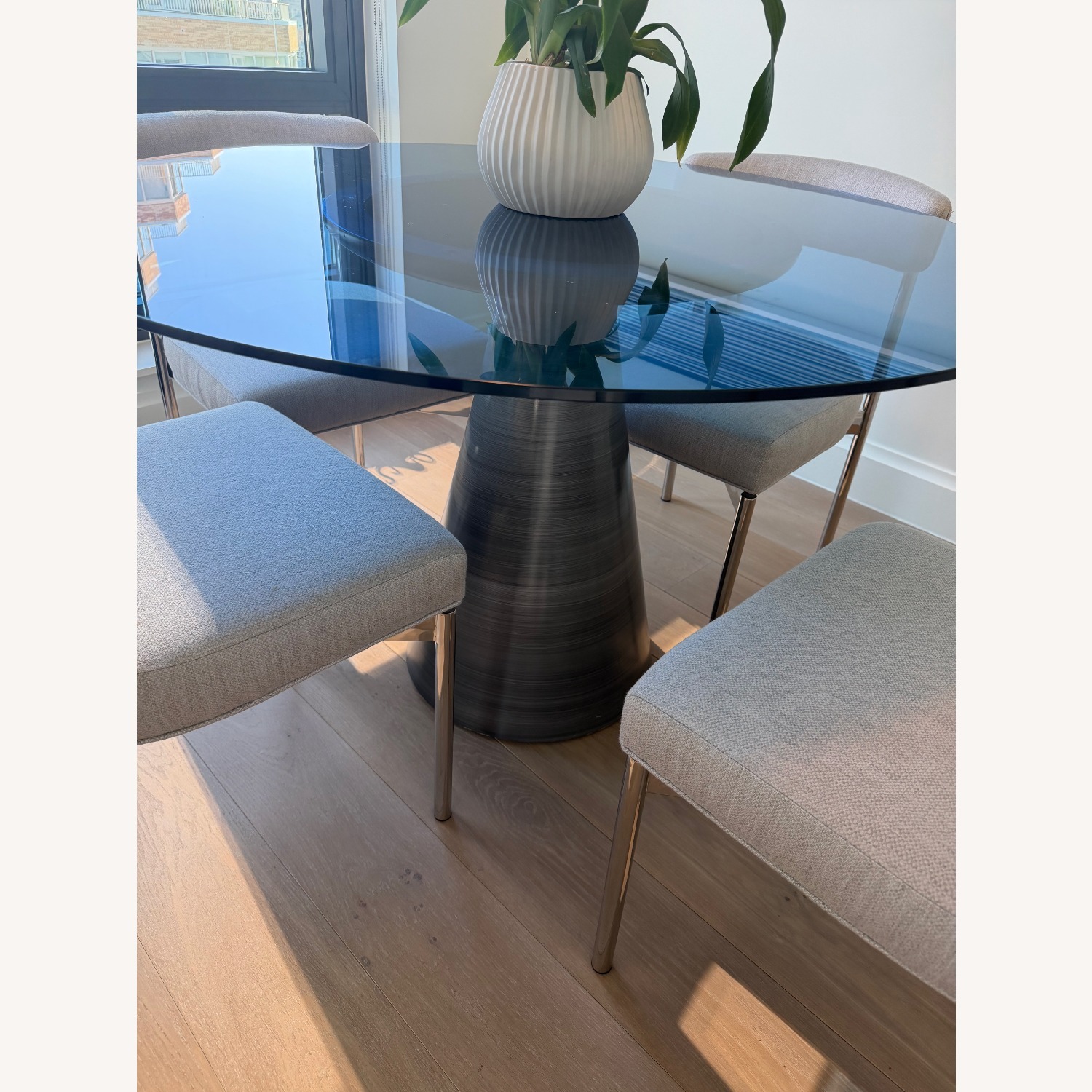 Mitchell Gold + Bob Williams Addie Silver Dining Sets - image-1