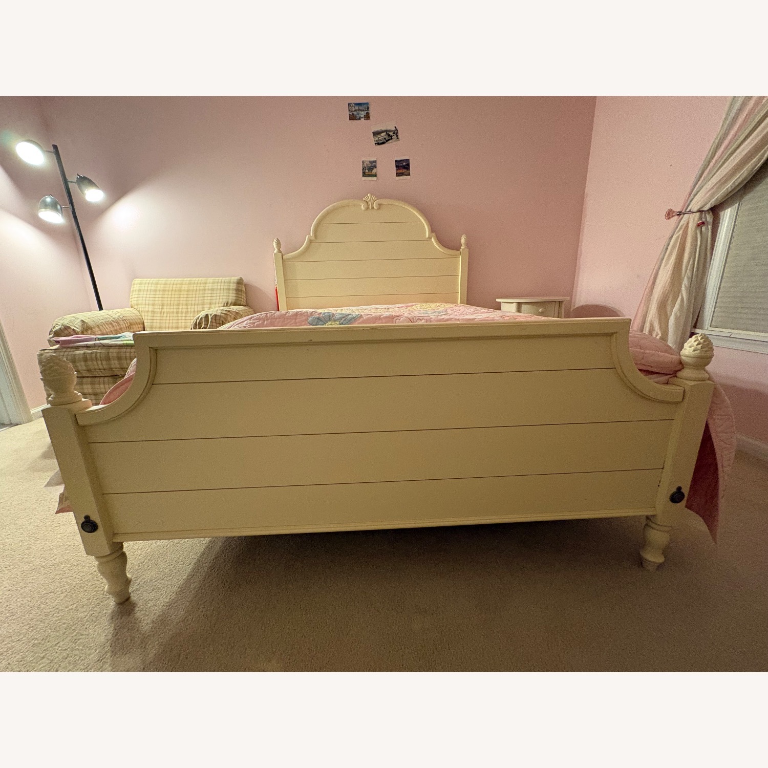 Ethan Allen French Vanilla Full Bed - image-3