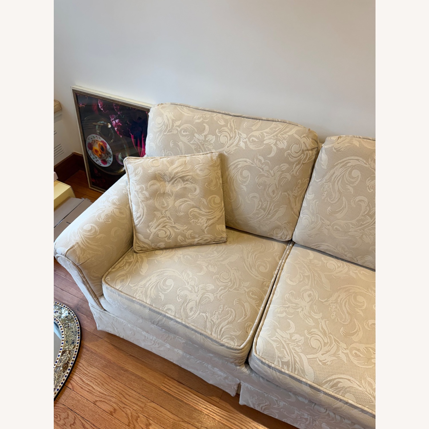  Castro Convertible Queen Sleeper Sofa Cream - image-4